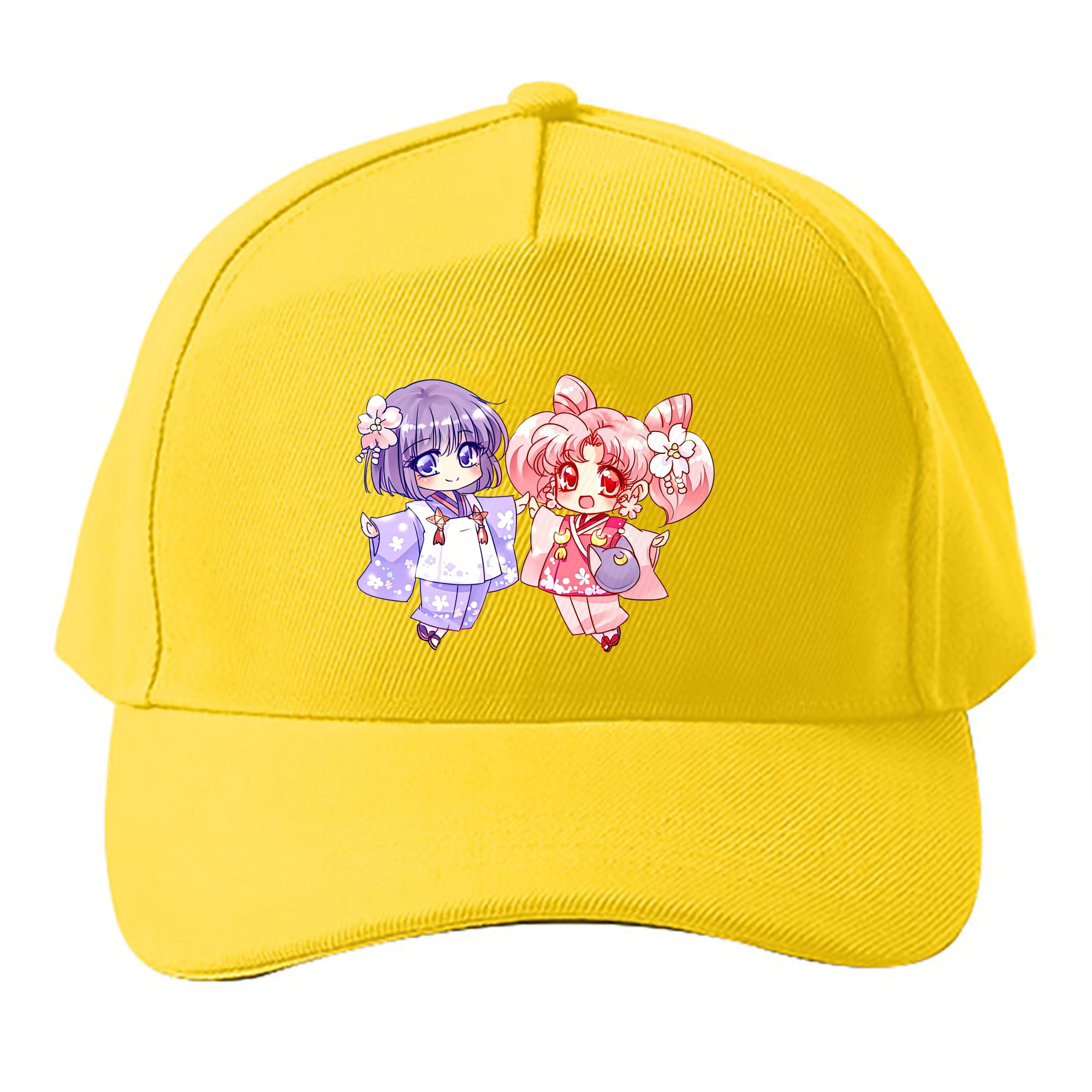 （画像用） 美少女戦士セーラームーン ちびうさ Sailor Moon Chibiusa Tsukino Usagi Small Lady Serenity ベースボールキャップ 綿100％ 男女兼用 帽子 スポーツ